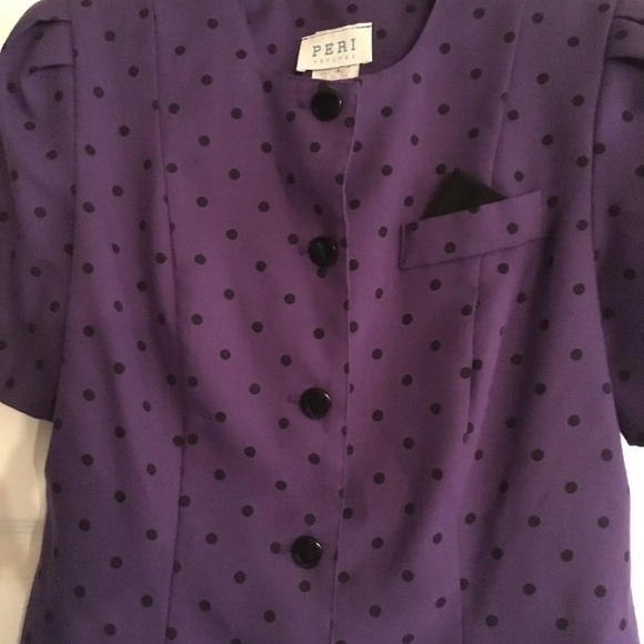 Peri Petites Polka Dot Dress - Picture 8 of 8